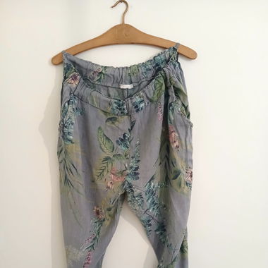 Summer Linen Pants Women L/XL