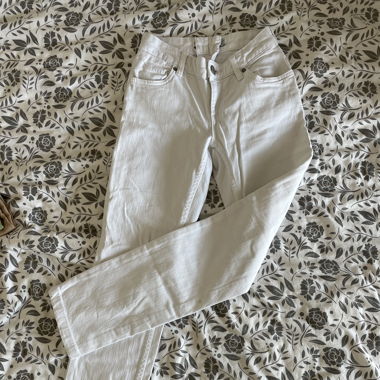 White jeans