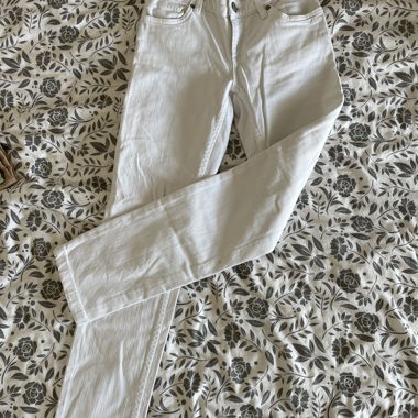 White jeans