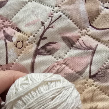 Laine et fils de coton pour crochet couture tricot