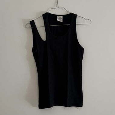 Lamarel schwarzes Tanktop