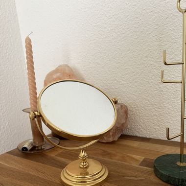 double sided mirror vintage