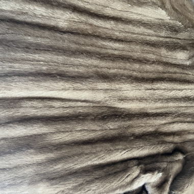 Cappotto in Pelliccia Marrone