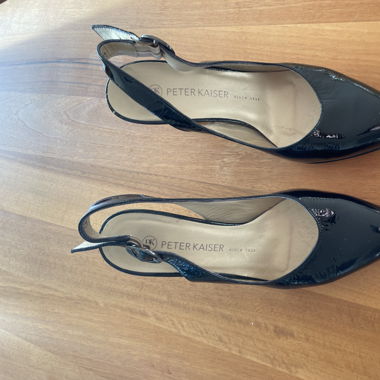 Schwarze Highheels