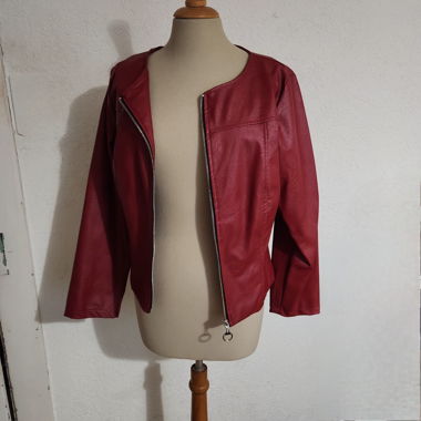 Lederjacke 