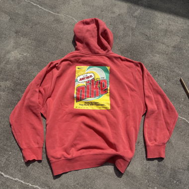 Nike just do it oversized Graphic Hoodie