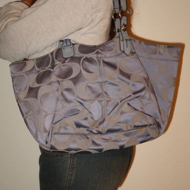 Borsa COACH vintage blu