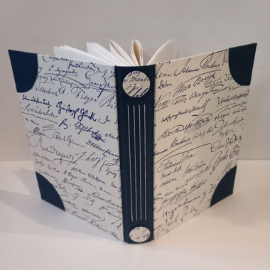 Handmade - Livre / Cahier à la couture visible