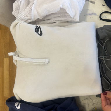 White Nike Hoodie