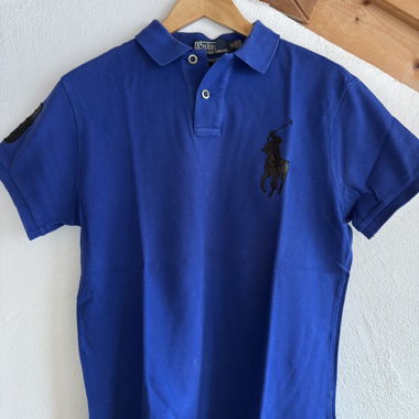 Polo Ralph Lauren bleu taille M