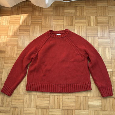 Red Knit Sweater