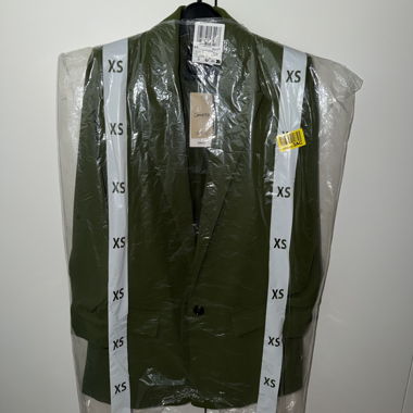 Blazer verde Mango XS