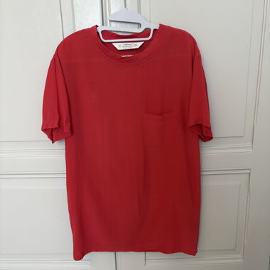 T-shirt rose en soie