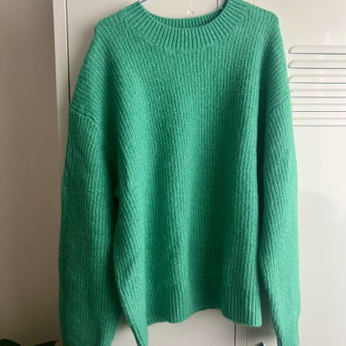 Knitted sweater - Green - H&M