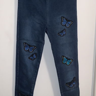 Jean Calzedonia à papillons 