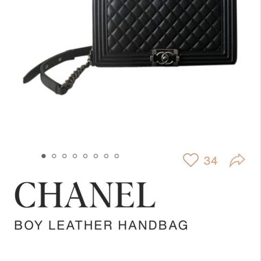 Chanel Boy Ledertasche