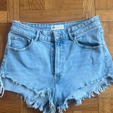 Zara denim shorts