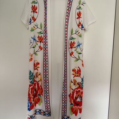 Sommerjacke Blumen