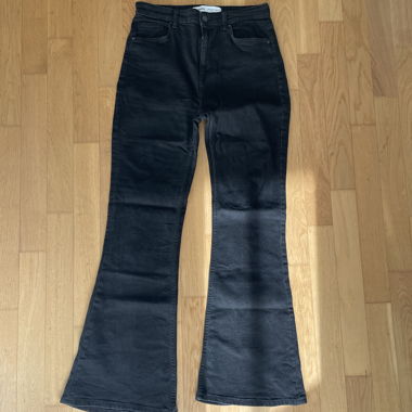 Jean évasé Bershka noir