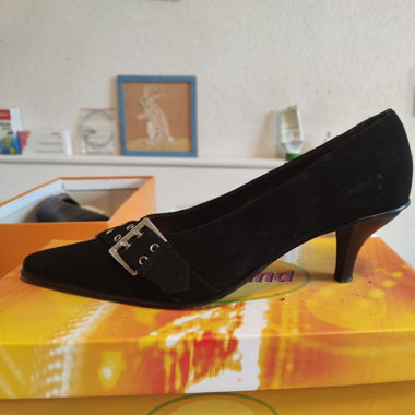Talons noir T 38 /  heel schwarz grosse 38 