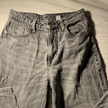 jeans baggy/à taille haute