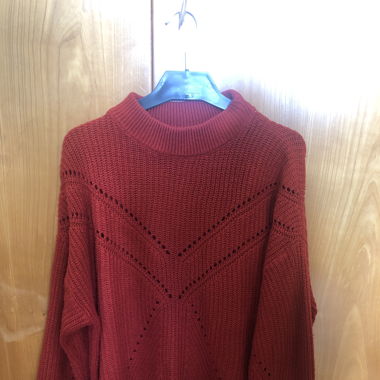 Red sweater