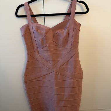 Pink Bandage Dress