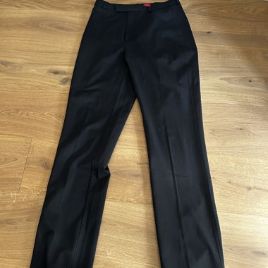 Esprit schwarze Stoffhose