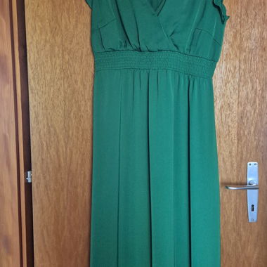 Robe longue verte