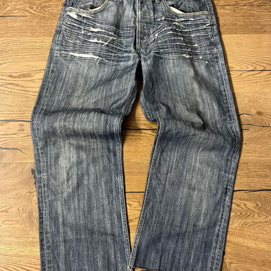 J14 Ripped Armani Baggy Jeans
