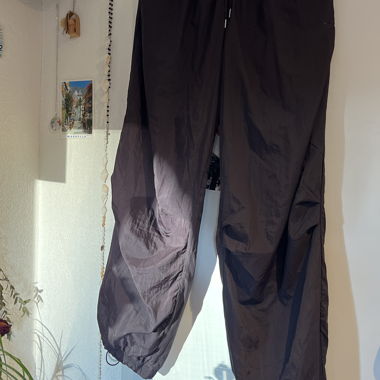 Black lightweight pants, Adidas Nylon