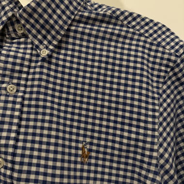 Chemise Polo Ralph Lauren Oxford vichy Slim Fit