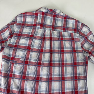 Camicia a quadri con bottoni