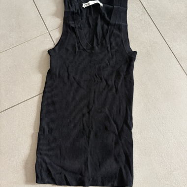 Zara schwarzes Tanktop