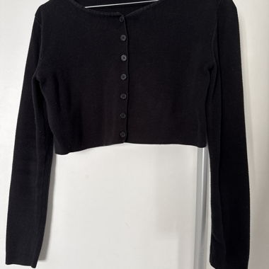 Cardigan in maglia nero/ Brandy Melville
