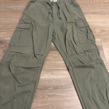 Pantalon cargo kaki