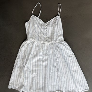 Striped Short Summer Dress
