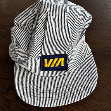 Casquette VIA Rail Canada pour conducteur de train