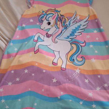 Kinder Unicorn Kleid