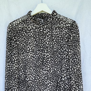 Bluse schwarz/beige ,,Marc Cain‘‘