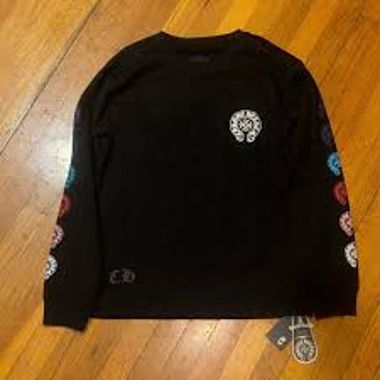 Longsleve chrome hearts nera
