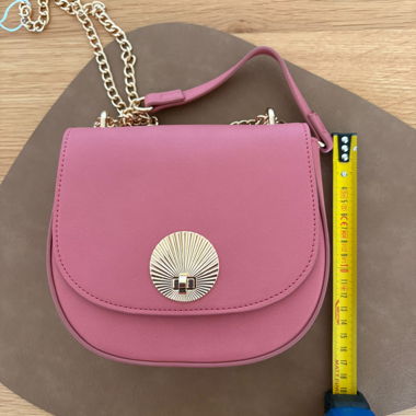 Pink Crossbody Bag