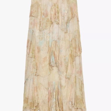 Gonna maxi a strati Boho