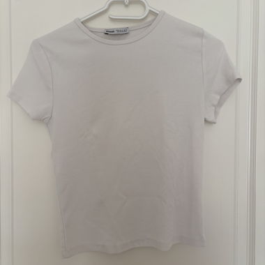 White Bershka Tank Top