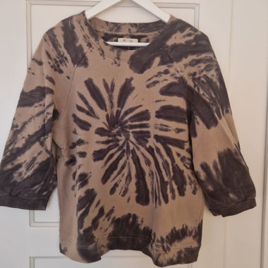 Sweater MADEWELL batik, 3/4 Ärmel