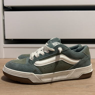 Sneakers Vans in pelle scamosciata verde EU 41