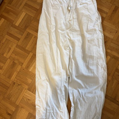 Bershka Summer Pants Beige