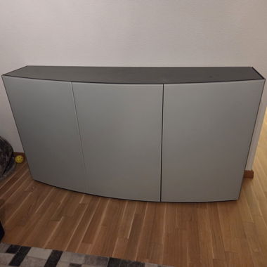 Meuble bas / Buffet gris