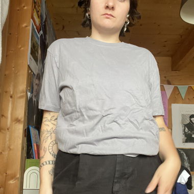 grey yourturn t-shirt