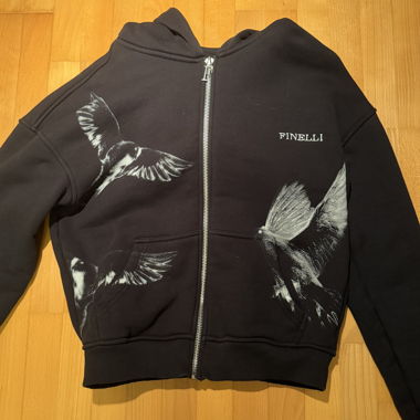 Finelli hoodie con colombi